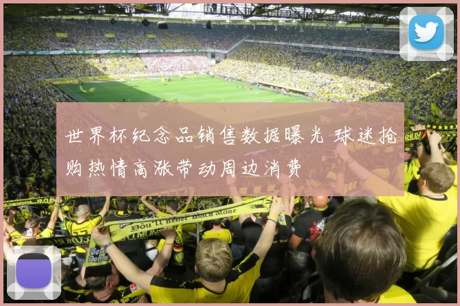 世界杯纪念品销售数据曝光 球迷抢购热情高涨带动周边消费