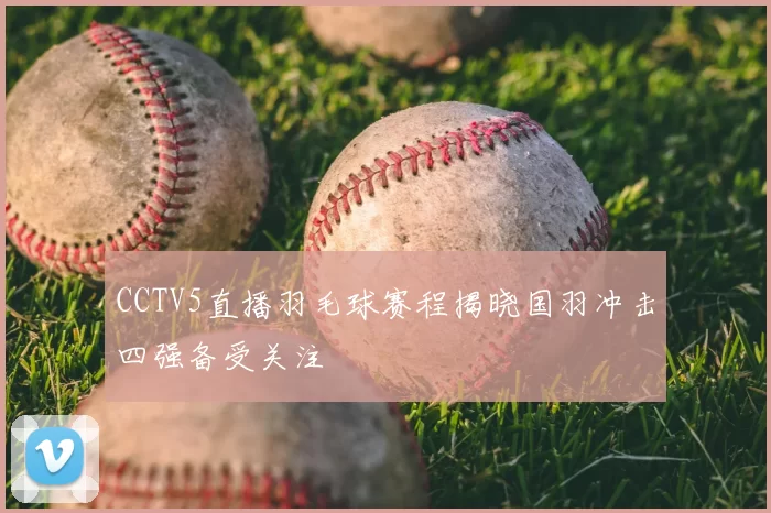 CCTV5直播羽毛球赛程揭晓国羽冲击四强备受关注